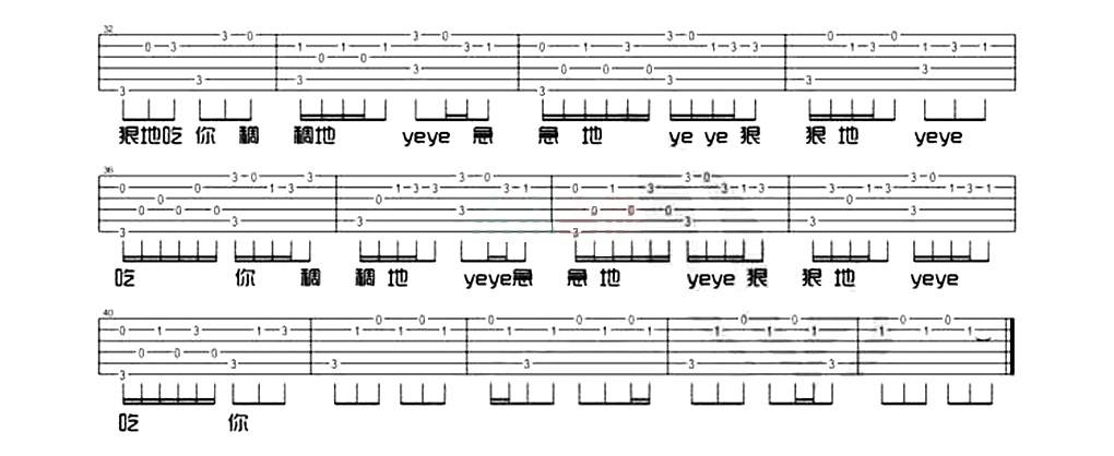 万物生长一主题曲 吉他谱 第2页